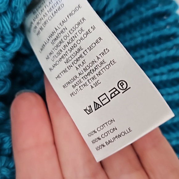 Free People We The Free Sophia Sweater Tee Ocean Palace - Picture 6 of 6